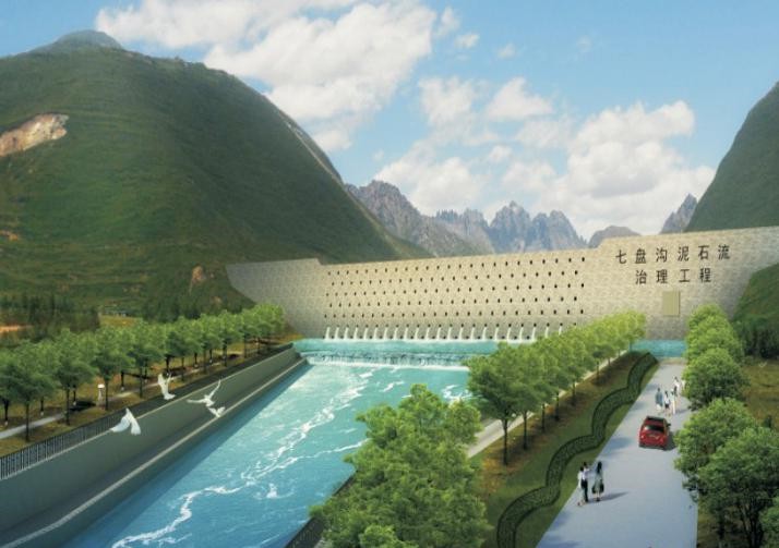 汶川縣七盤溝泥石流應急勘查、設計項目